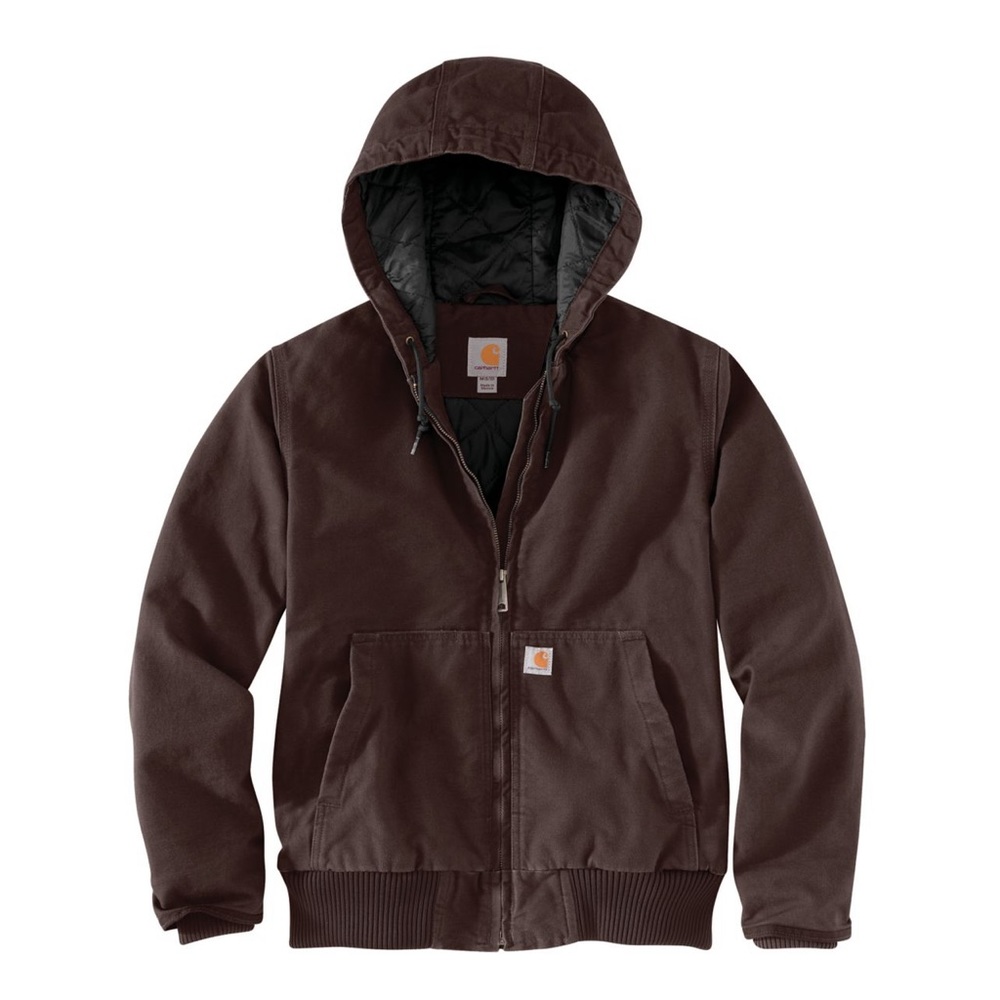 Women carhartt jacket - chocolate brown